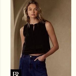 Banana Republic Factory Pintuck Top Sz XS